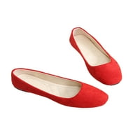 SanviGlor Ladies Flats Square Toe Casual cipele udobna cipela za hodanje formalne multi boje mekani potplat balet