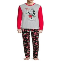 Disney Mickey Mouse & Minnie Mouse Holiday Mesponzing Obiteljska božićna pidžama