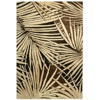 Prostirka za trčanje od kokosovog lišća s Palmom Marthe Stuart, Kokosova smeđa, 2 '3 10'
