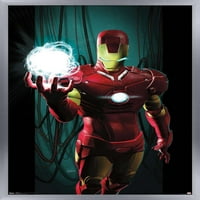 Comics Comics-plakat na zidu Iron Man-energija, 14.725 22.375