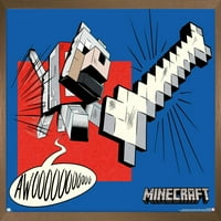 Zidni poster Minecraft-kockice, 22.375 34