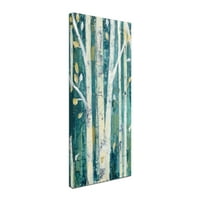 Zaštitni znak likovne umjetnosti 'breze na proljetnom panelu i' platno umjetnost Julia Purinton