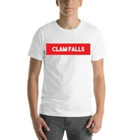 Nedefinirani pokloni XL Super Red Block Clam Falls Pamučna majica s kratkim rukavima