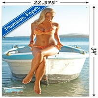 Sports Illustrated: SwimCuit Edition - plakat Wall Genevieve Morton s Pushpinsom, 22.375 34