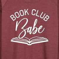 Instant poruka - Book Club Babe - Ženski lagani francuski Terry Pulover