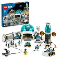 Urbana lunarna istraživačka baza, svemirska igračka za djecu stariju od 6 godina, komplet za izgradnju i igru