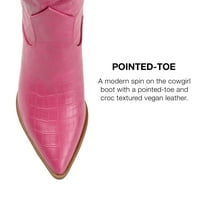 Kolekcija Journee Womense Therese Tru Comfort pjena složena peta koljena visoke čizme