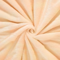 Jedinstvene ponude shaggy fau krzno meko vlaknasti pokrivač lagano narančasta 59 79
