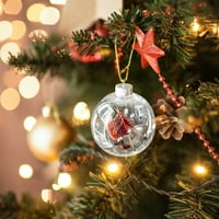 Božićni dekor Božićni ukrasi od vune Božićni ukrasi za pletilje ručno izrađeni ukrasi za božićno drvce pleteni