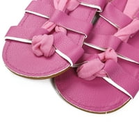 Ljetne sandale s mekim potplatom protiv klizanja za djevojčice, zavojne cipele