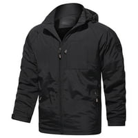 Munlar Fau krzna jakna- jesen i zima plus baršunasta čvrsta boja džep s patentnim zatvaračem topli sportski kaputi
