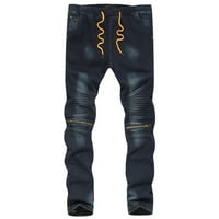 Muške sportske hlače s elastičnim strukom, jednobojne, udobne, Ležerne, moderne, udobne Ležerne hlače, mekana