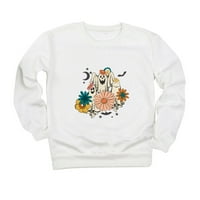 ; Ženska okrugla modna majica s cvjetnim printom ležerni Modni vrhovi s kapuljačom
