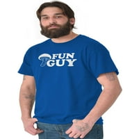 Zabavni momak gljive gljive Nerdy geeky muške grafičke majice majice brisco robne marke 2x