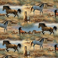 Prerijski Konji Višebojni Pamuk, Prodaje Se U Dvorištu