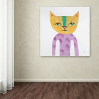 Zaštitni znak likovna umjetnost 'cool mačke iv' platno umjetnost Melissa Averinos