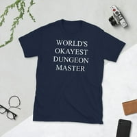 World Okeest Dungeon Master Dnd Unise majica