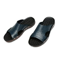ECQKAME Žene ravne klizačke sandale zazor muških ljetnih modnih papuča Čvrsta boja RUNK FUONT FLACT CASPLATNE